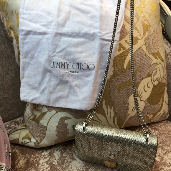 Silver Glitter Chain Bag - Picture 6 of 6